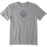Men's Smile Face Short Sleeve Tee