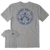 Men's Play More Worry Less Guitars Short Sleeve Tee