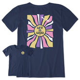 Women's Colorful Sun Short Sleeve Tee