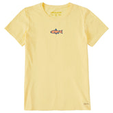 Women's Inkbrush Fish Short Sleeve Crusher-LITE Tee