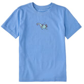Kids Axolotl Short Sleeve Crusher Tee