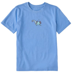 Kids Axolotl Short Sleeve Crusher Tee