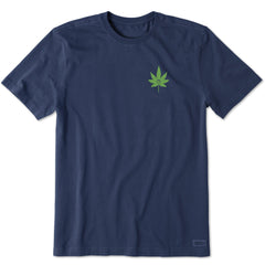 Men's Lil Leafy Short Sleeve Crusher Tee