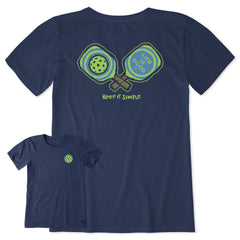 Women's Keep It Simple Pickleball Short Sleeve Crusher Tee