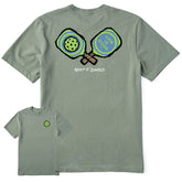 Men's Keep It Simple Pickleball Short Sleeve Crusher Tee