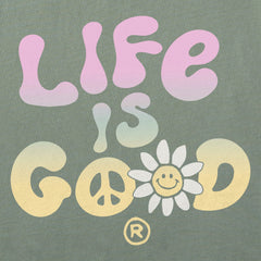Men's Peace Daisy LIG Short Sleeve Crusher Tee