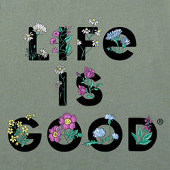 Men's LIG Stack Flowers Short Sleeve Crusher Tee