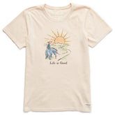 Women's E & P Sunset Ride Short Sleeve Crusher Tee