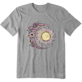 Men's Moon Flower Short Sleeve Crusher Tee