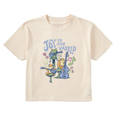 Women's Forest Frogs Short Sleeve Crusher Boxy Tee