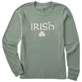 Women's Irish Clover 2 Long Sleeve Crusher Tee