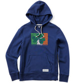 Women's Irish Flag Clover Simply True Fleece Hoodie