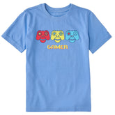 Kids Gamer Power Short Sleeve Crusher Tee