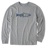 Men's Fishscape Long Sleeve Tee