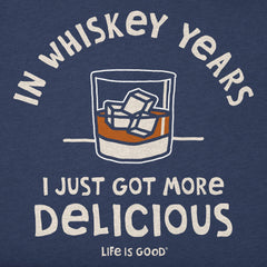 Men's Whiskey Years Short Sleeve Crusher Tee