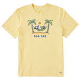 Men's Dog Dad Jake & Rocket Hammock Short Sleeve Crusher Tee