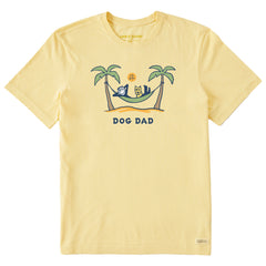 Men's Dog Dad Jake & Rocket Hammock Short Sleeve Crusher Tee