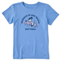 Women's Jackie Science is Like Magic Short Sleeve Crusher Tee