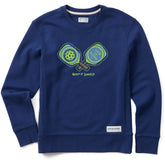 Women's Keep It Simple Pickleball Simply True Fleece Crew