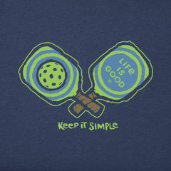 Women's Keep It Simple Pickleball Simply True Fleece Crew