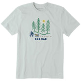 Men's Jake Hike Dog Dad Short Sleeve Crusher Tee