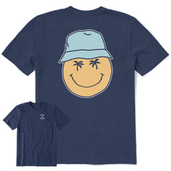 Men's Smile Palms Short Sleeve Crusher Tee