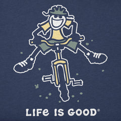 Kids Jake Mountain Bike Long Sleeve Crusher Tee