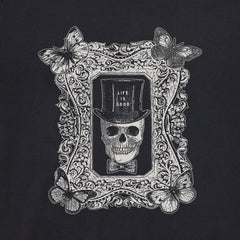 Women's Antique Treat Every Day Skull Short Sleeve Crusher Tee