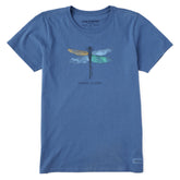 Women's Change Dragonfly Short Sleeve Crusher Tee