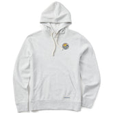 Men's Sunset Mountain Circle Simply True Fleece Hoodie
