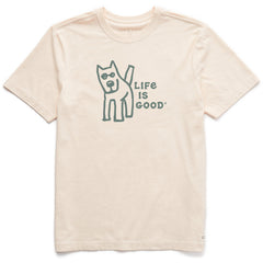Men's Wordsmith Rocket Life is Good Short Sleeve Crusher Tee