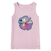 Women's Hibiscus-scape Crusher Tank