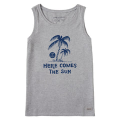 Women's Here Comes the Sun Palms Crusher Tank