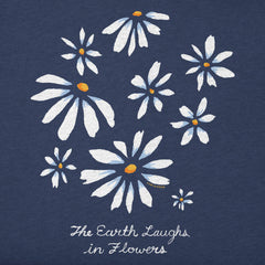 Women's Earth Laughs Daisies Crusher Tank
