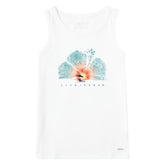 Women's Hibiscus Beach Crusher Tank