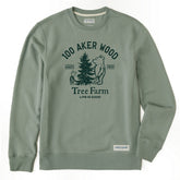 Men's Winnie 100 Aker Tree Farm Simply True Crew