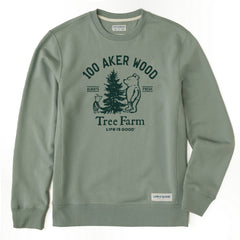 Men's Winnie 100 Aker Tree Farm Simply True Crew