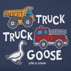 Kids Truck Truck Goose Short Sleeve Crusher Tee