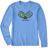 Women's Keep It Simple Pickleball Long Sleeve Crusher Tee