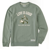 Men's Jake & Rocket Walk MEDC Simply True Fleece Crew