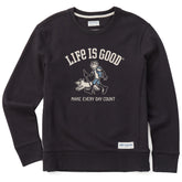 Women's Jake & Rocket Walk MEDC Simply True Fleece Crew