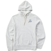 Men's LIG Vintage Wordmark Stacked Simply True Fleece Hoodie