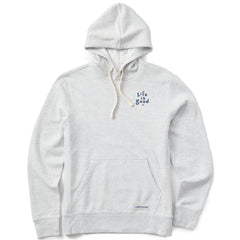 Men's LIG Vintage Wordmark Stacked Simply True Fleece Hoodie