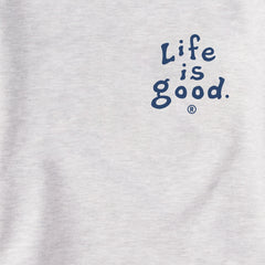 Men's LIG Vintage Wordmark Stacked Simply True Fleece Hoodie