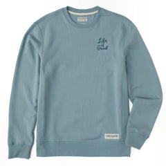 Men's LIG Scribble Simply True Fleece Crew