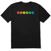 Men's Rally Pickleball Spectrum Short Sleeve Tee