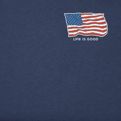 Men's Sailfish Sea To Shining Sea Short Sleeve Crusher Tee