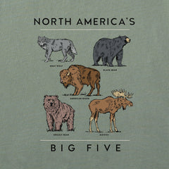 Men's North America's Big 5 Short Sleeve Crusher Tee