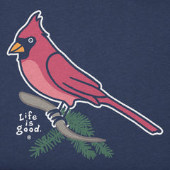 Women's Cardinal Branch Short Sleeve Crusher Tee