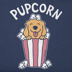 Kids Crushin It Pupcorn Short Sleeve Crusher Tee